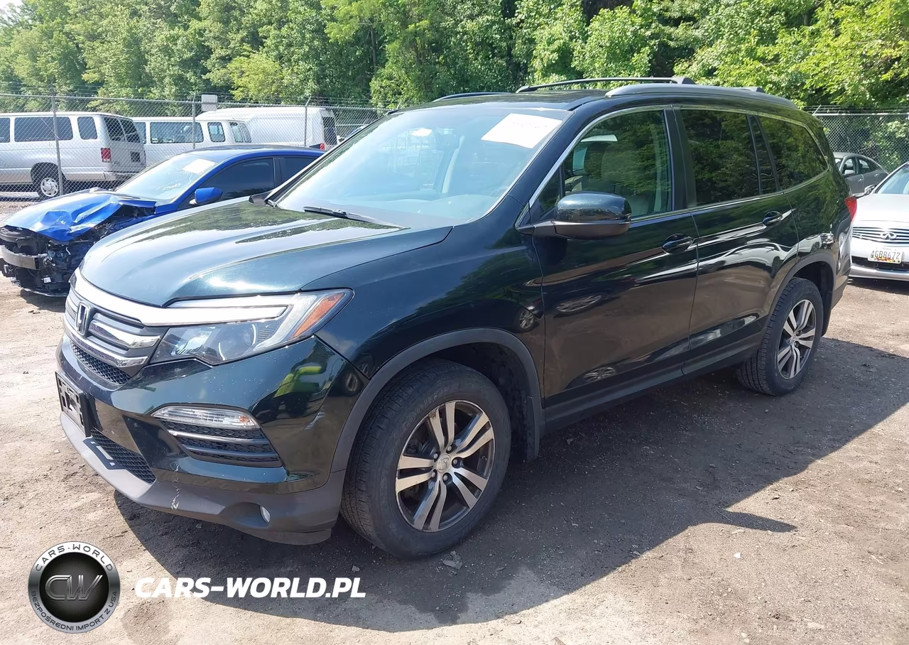 2016 Honda Pilot Ex-L VIN:5FNYF6H5XGB087065 - 2