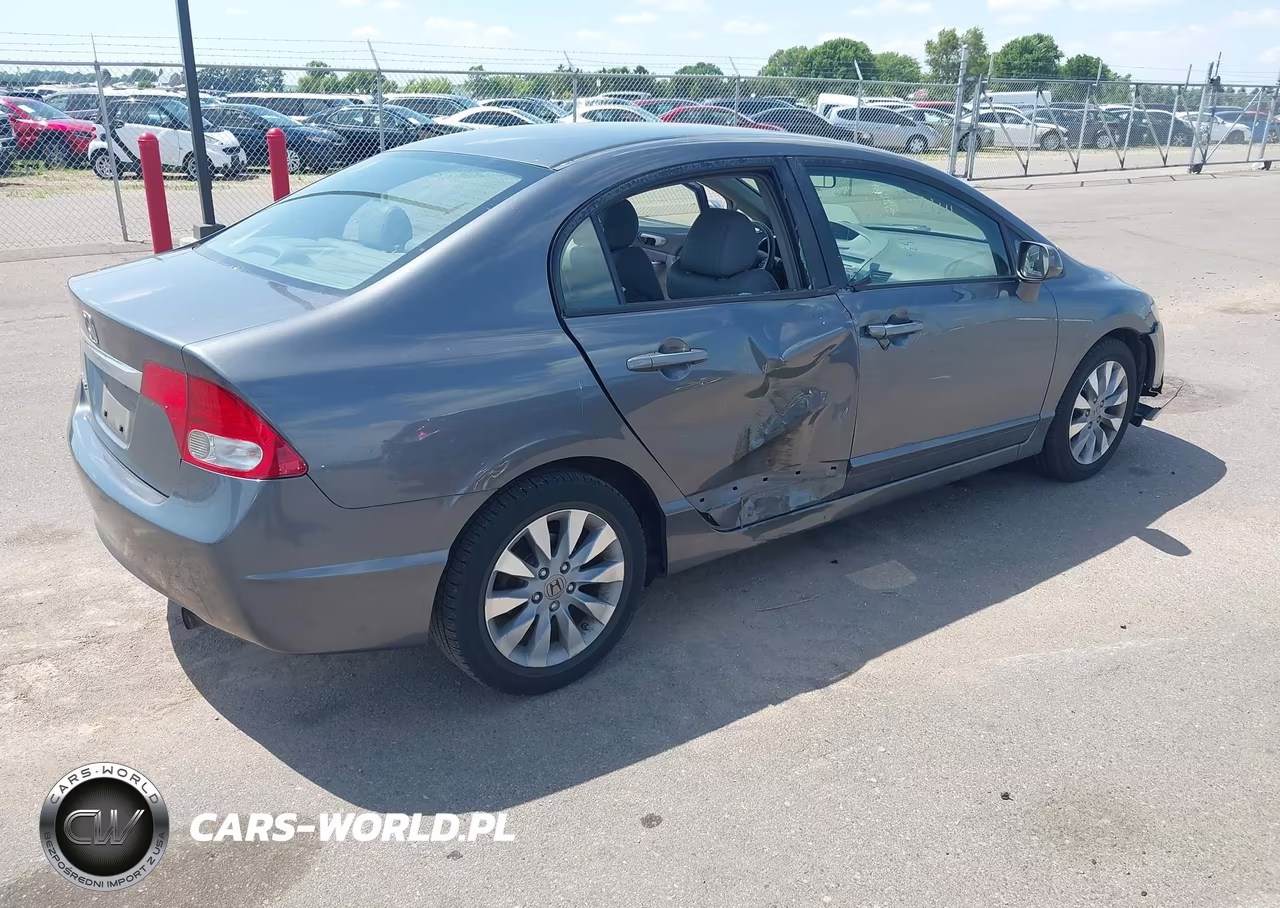 2010 Honda Civic Ex-L VIN:19XFA1F91AE000312 - 4
