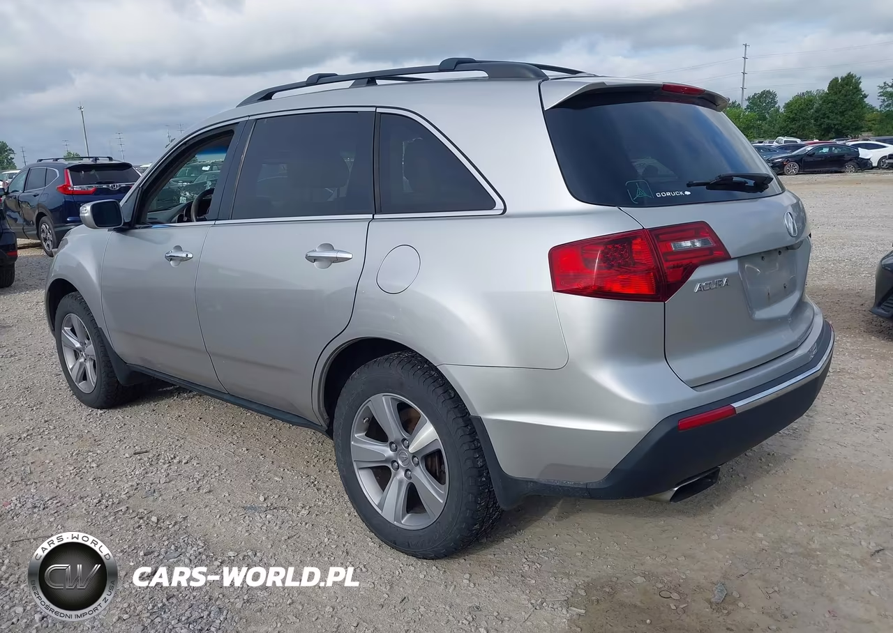 2012 Acura Mdx Technology Package VIN:2HNYD2H33CH547033 - 3