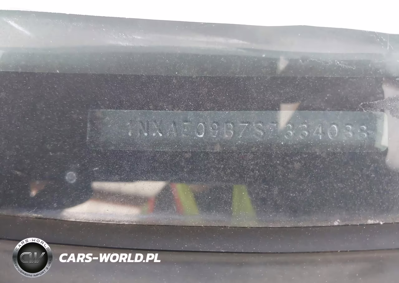 1995 Toyota Corolla Le-Dx VIN:1NXAE09B7SZ334088 - 9