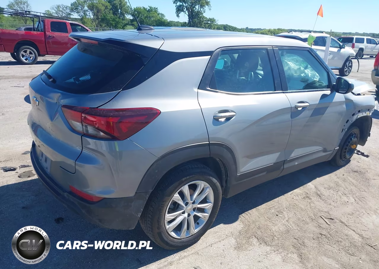 2023 Chevrolet Trailblazer Fwd Ls VIN:KL79MMS28PB191437 - 4