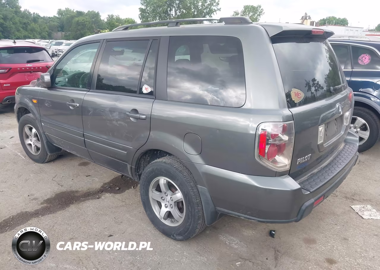 2007 Honda Pilot Ex VIN:5FNYF28427B010397 - 3