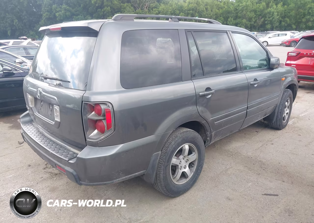 2007 Honda Pilot Ex VIN:5FNYF28427B010397 - 4