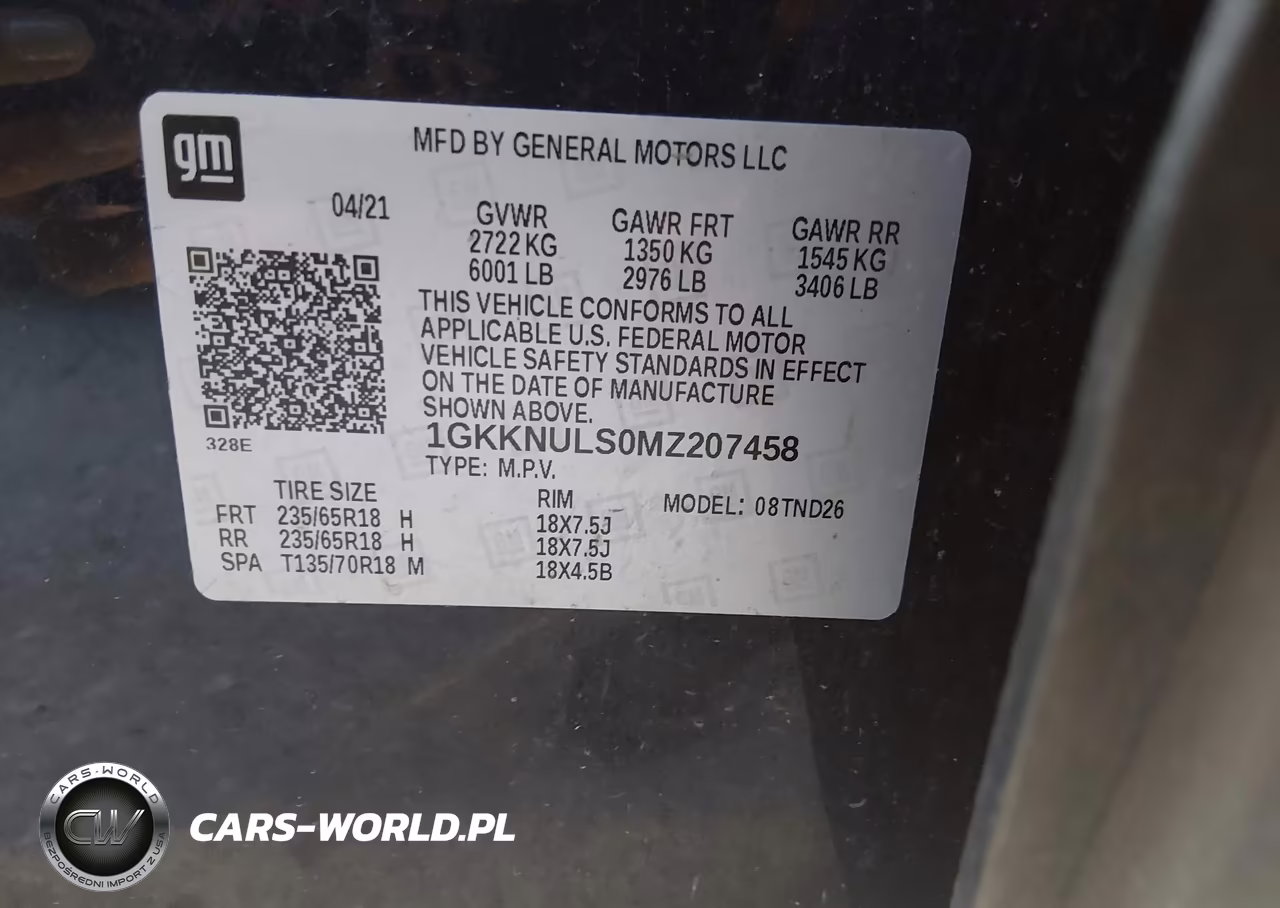 2021 GMC Acadia Awd Slt VIN:1GKKNULS0MZ207458 - 9