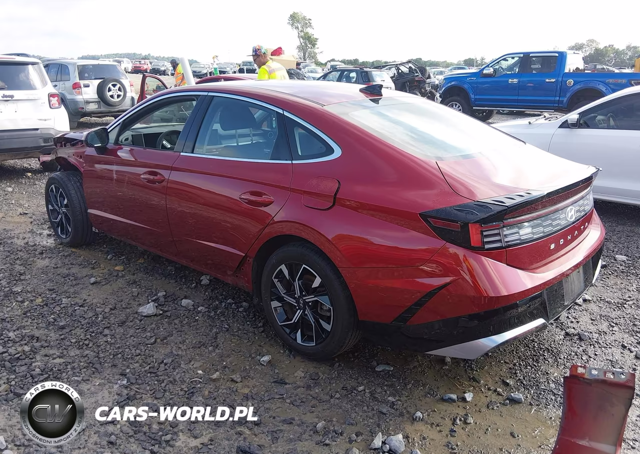2024 Hyundai Sonata Sel VIN:KMHL64JA8RA423843 - 3