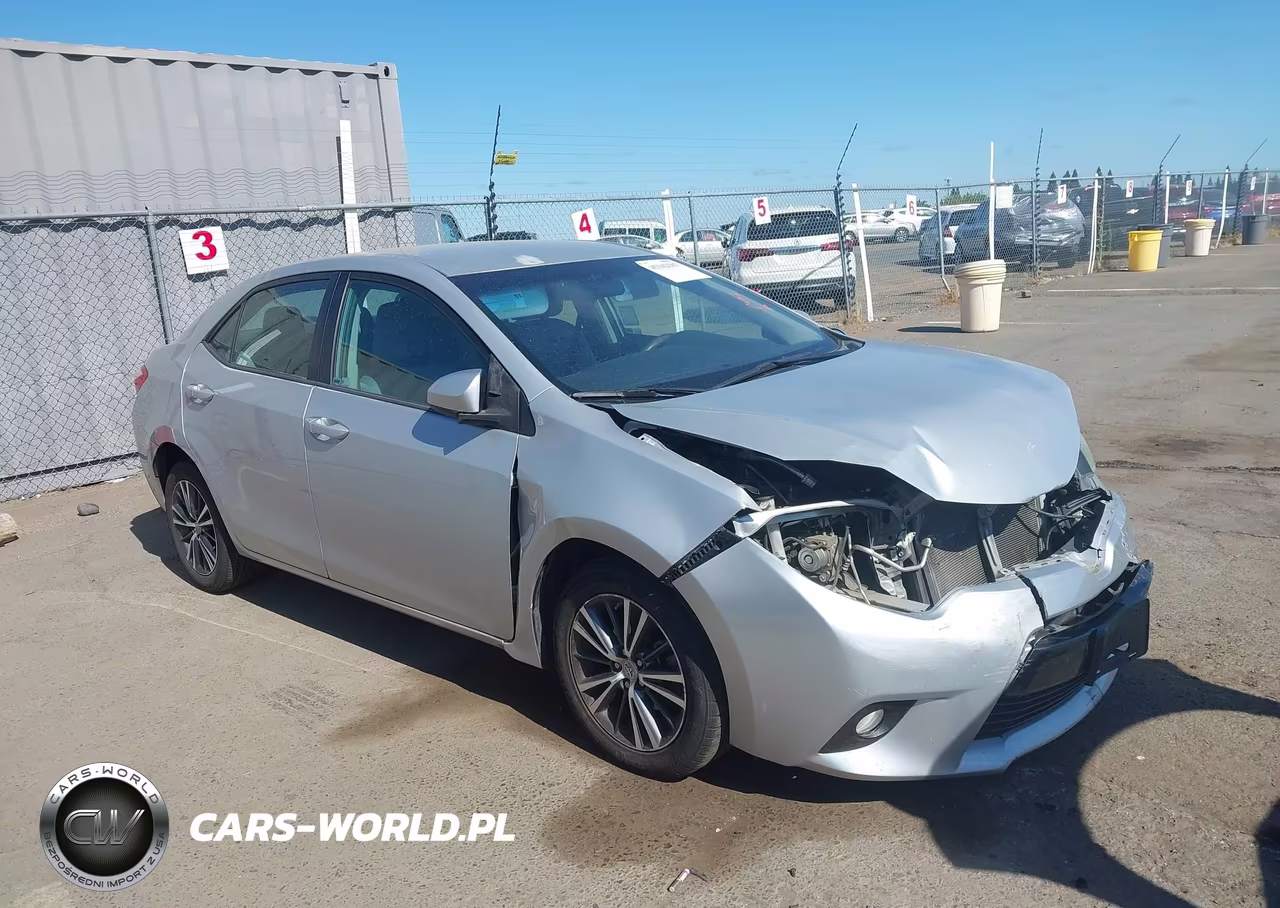 2016 Toyota Corolla Le Plus