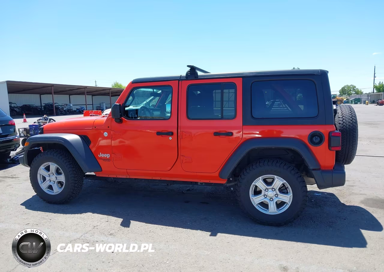 2018 Jeep Wrangler Unlimited Sport S 4X4 VIN:1C4HJXDN7JW211449 - 14