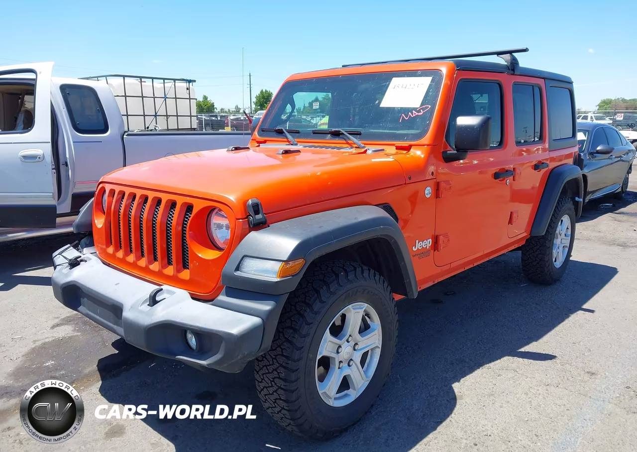 2018 Jeep Wrangler Unlimited Sport S 4X4 VIN:1C4HJXDN7JW211449 - 2