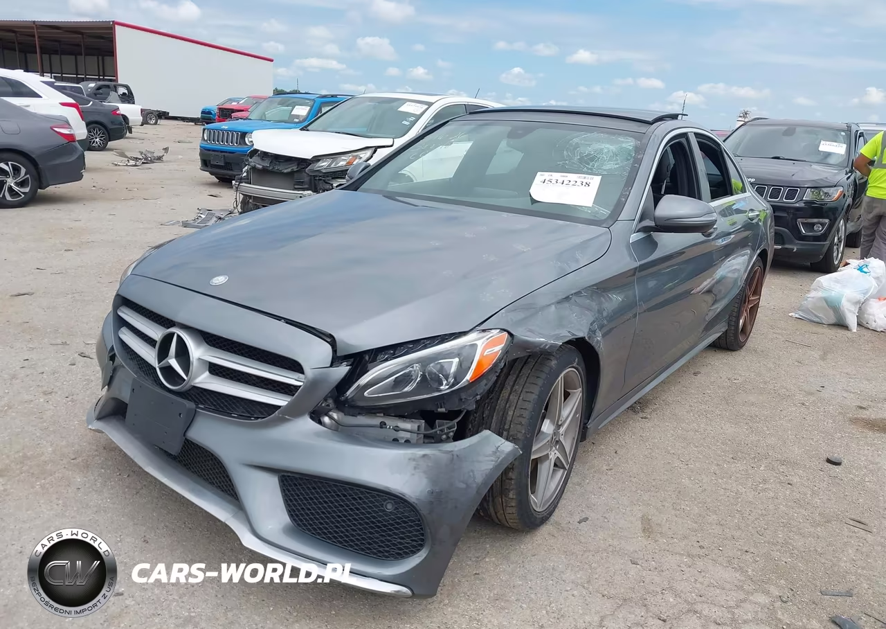 2017 Mercedes-Benz C 300 Sport 4Matic VIN:55SWF4KB2HU217365 - 2