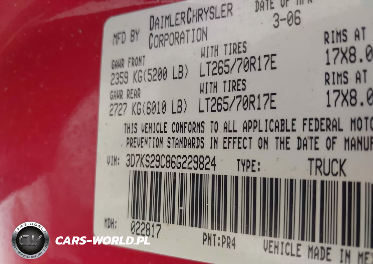 2006 Dodge Ram 2500 Slt VIN:3D7KS29C86G229824 - 9