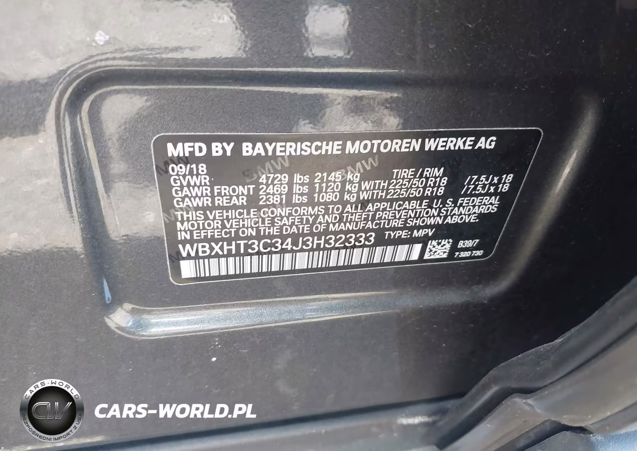2018 BMW X1 xDrive28I VIN:WBXHT3C34J3H32333 - 9