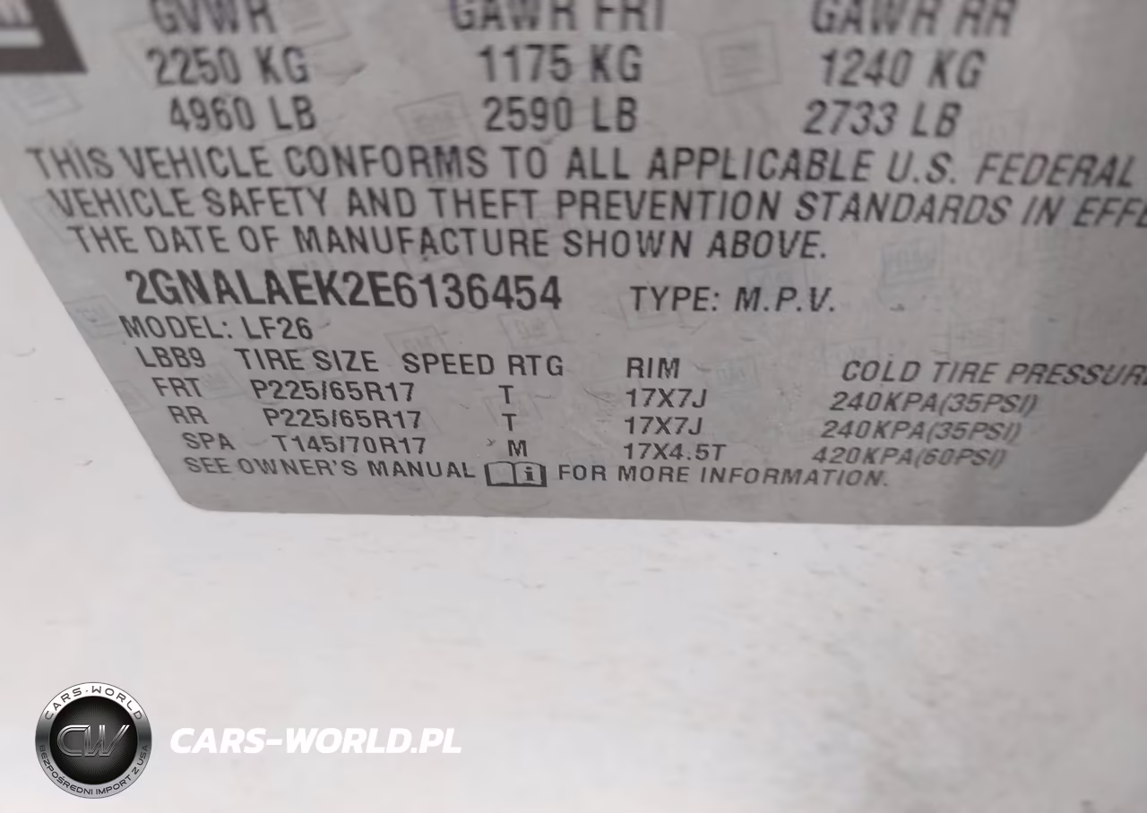 2014 Chevrolet Equinox Ls VIN:2GNALAEK2E6136454 - 9