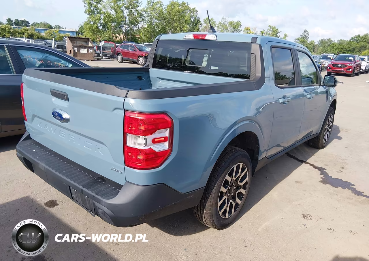 2022 Ford Maverick Lariat VIN:3FTTW8F90NRA71688 - 4