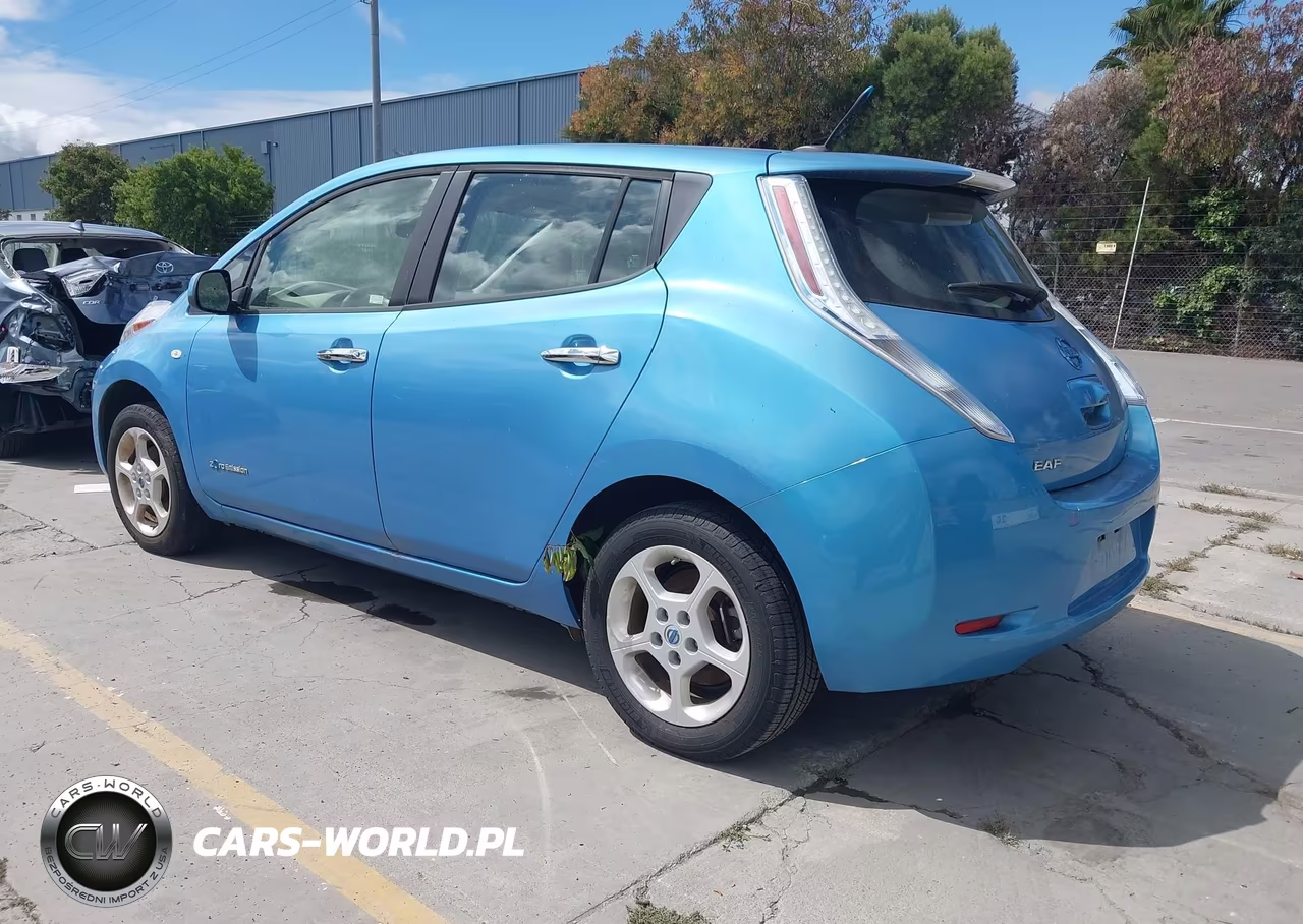 2012 Nissan Leaf Sl VIN:JN1AZ0CP6CT019211 - 3
