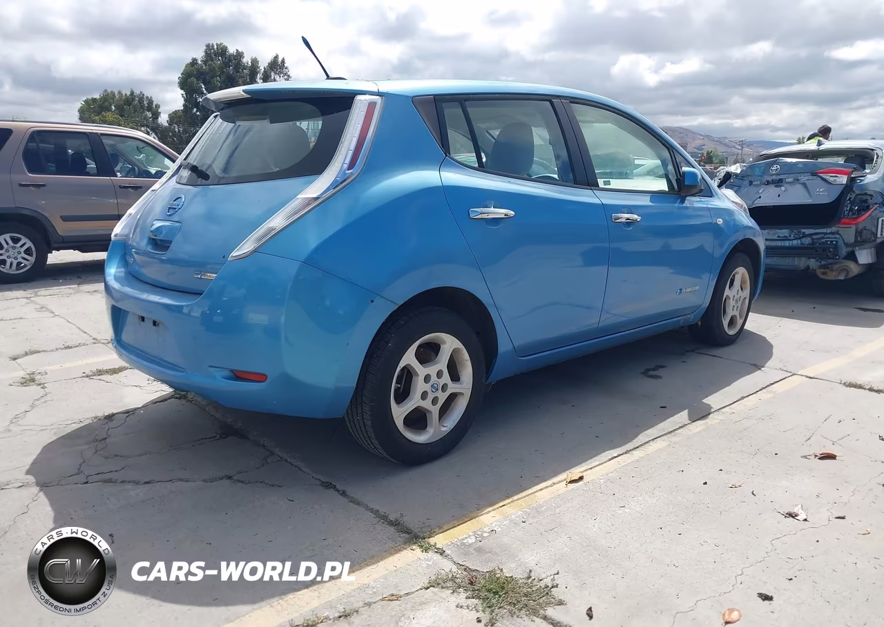 2012 Nissan Leaf Sl VIN:JN1AZ0CP6CT019211 - 4