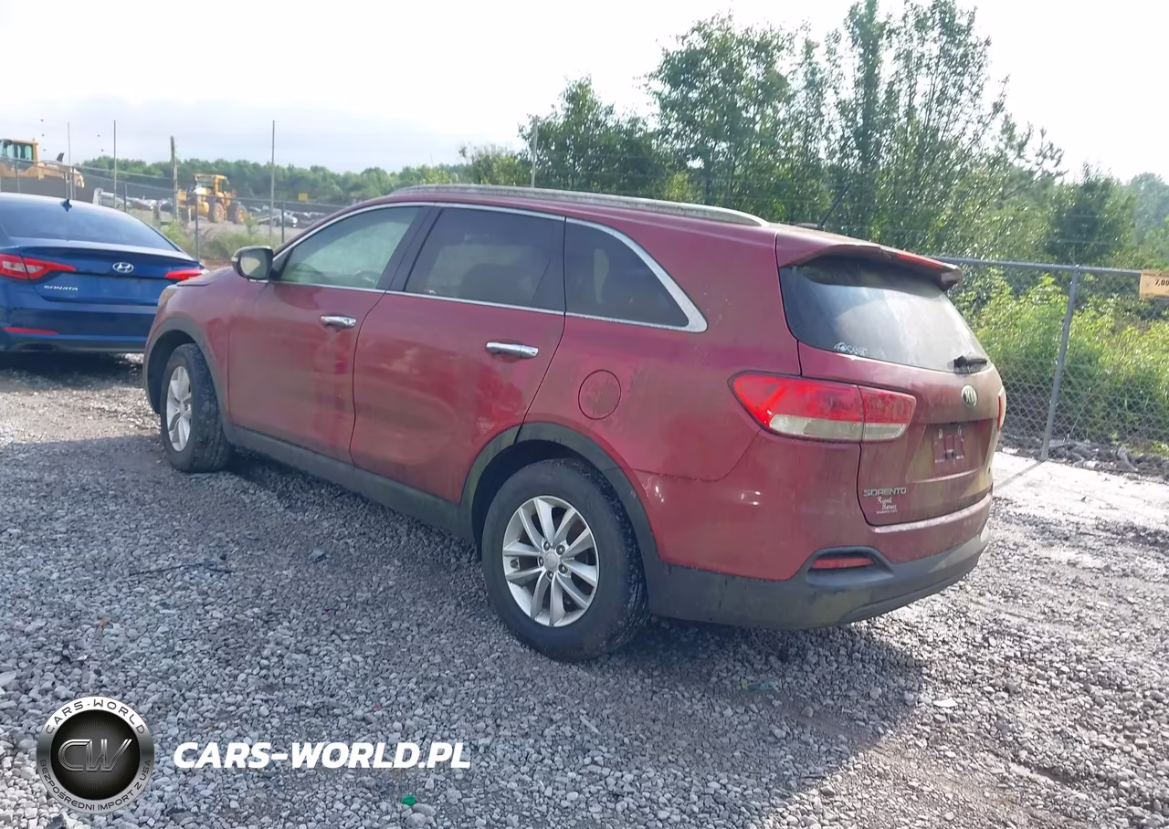 2017 Kia Sorento 3.3L Lx VIN:5XYPG4A56HG292187 - 3