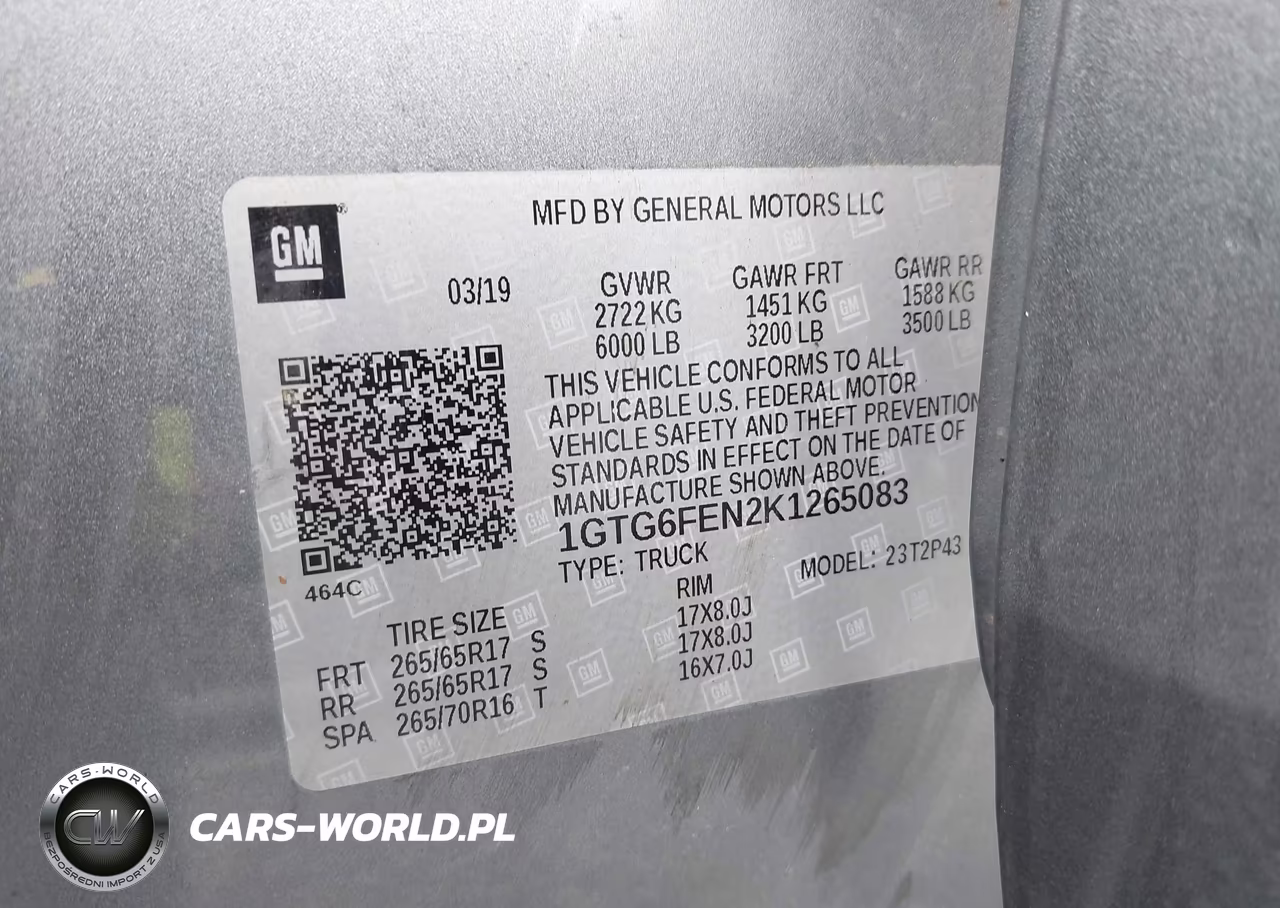 2019 GMC Canyon All Terrain W-Leather VIN:1GTG6FEN2K1265083 - 9