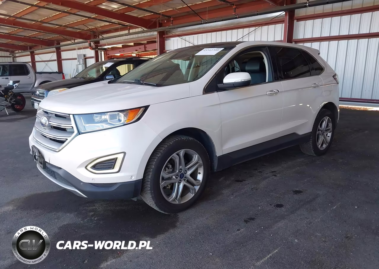 2015 Ford Edge Titanium VIN:2FMPK3K98FBC35335 - 2