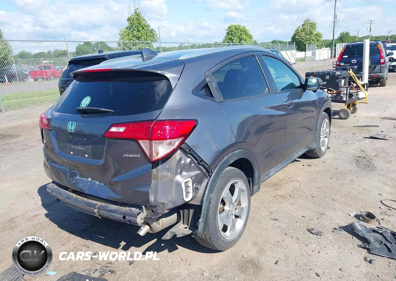 2017 Honda Hr-V Ex-L VIN:3CZRU6H74HM710229 - 4