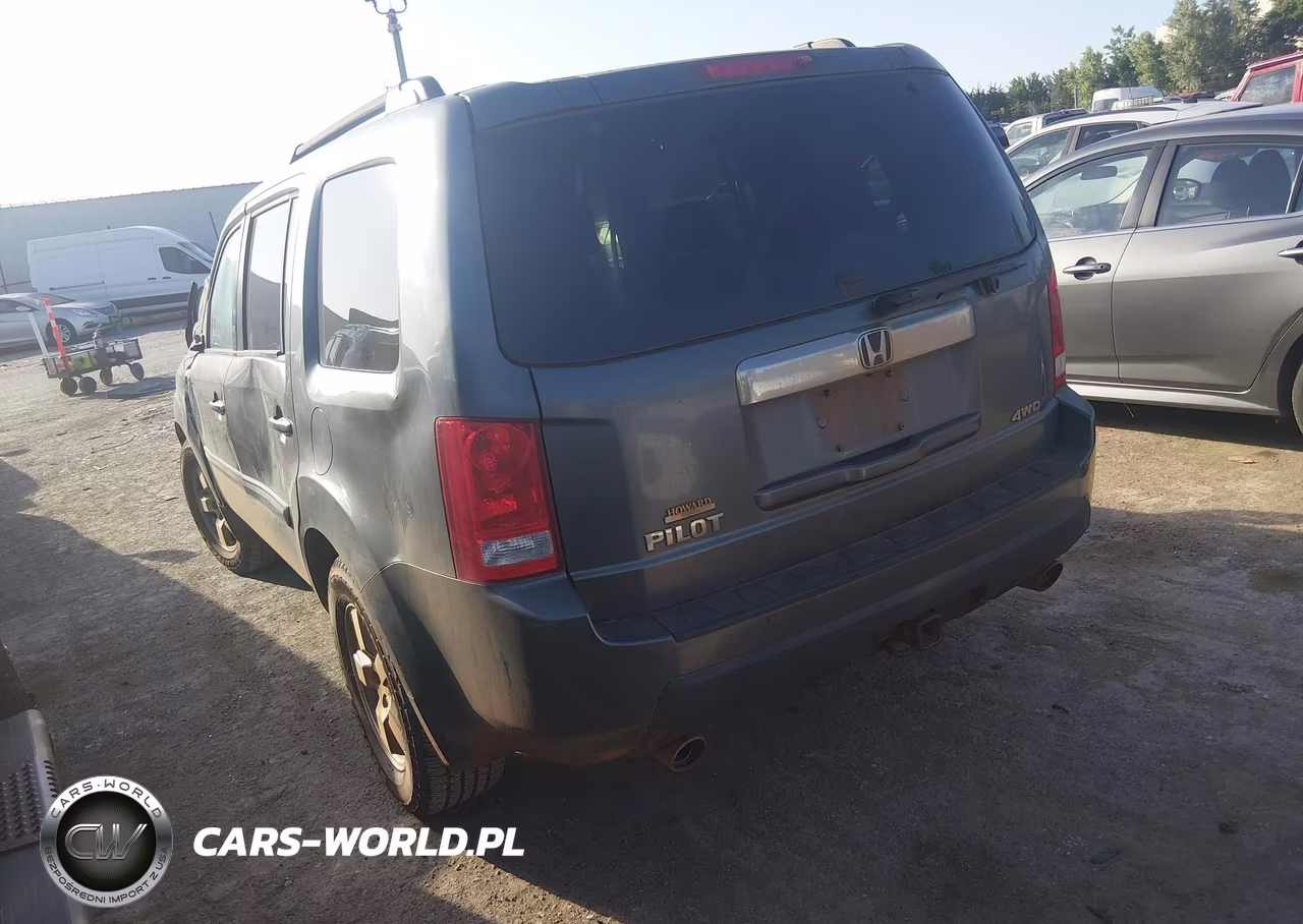 2011 Honda Pilot Ex-L VIN:5FNYF4H6XBB106624 - 3