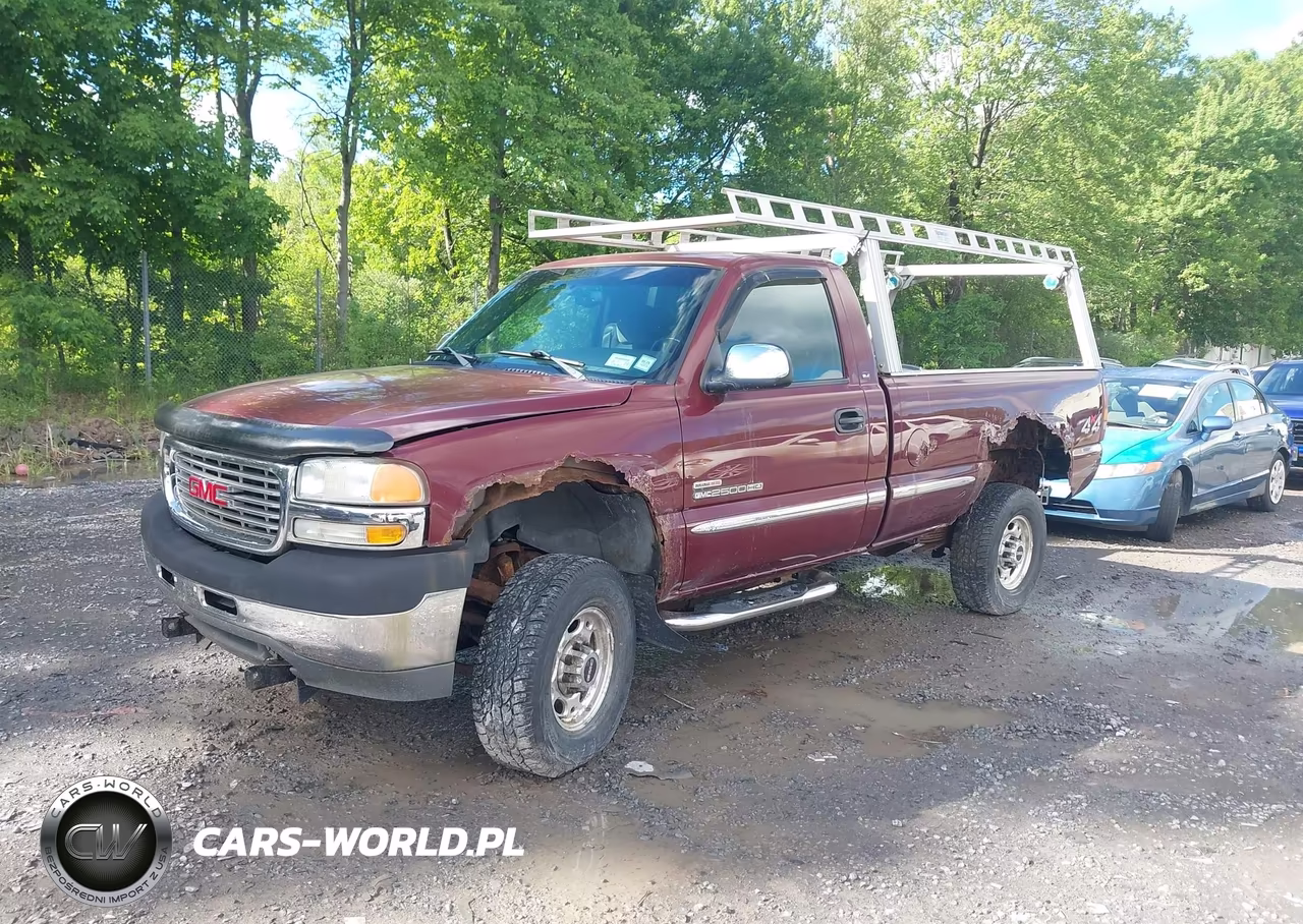 2002 GMC Sierra 2500Hd Sle VIN:1GTHK24112E202301 - 2