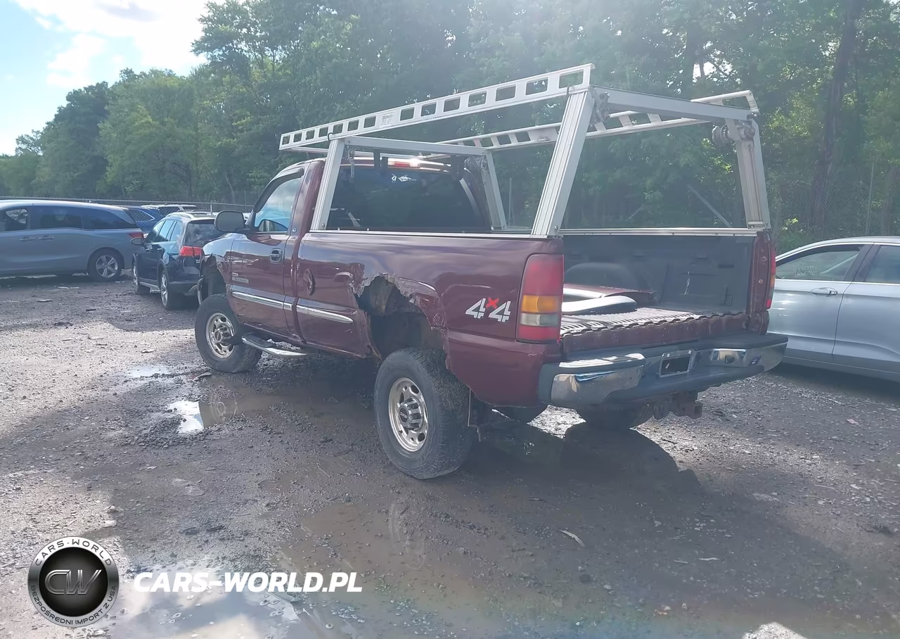 2002 GMC Sierra 2500Hd Sle VIN:1GTHK24112E202301 - 3