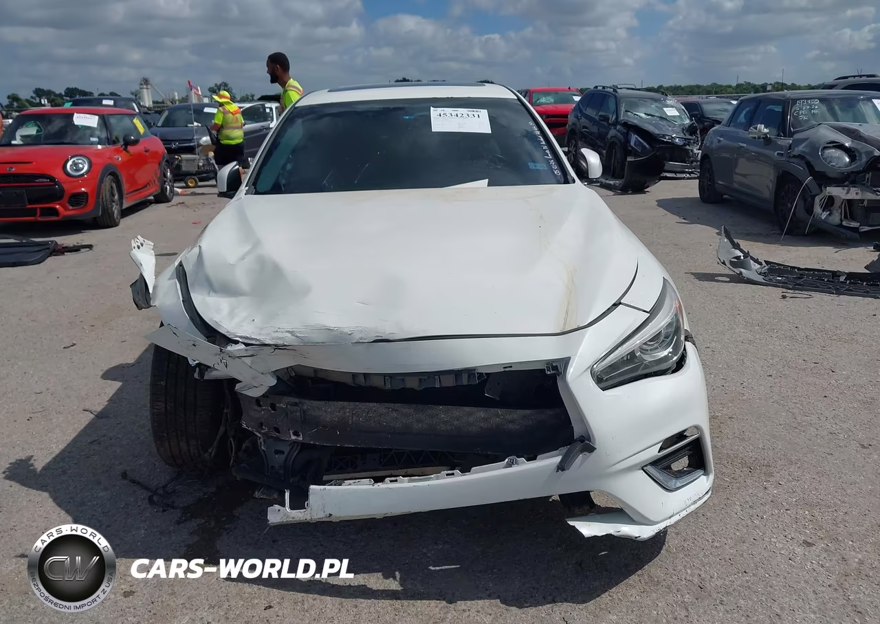 2018 Infiniti Q50 3.0T Luxe VIN:JN1EV7ARXJM434162 - 12
