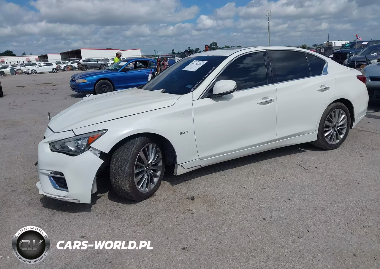 2018 Infiniti Q50 3.0T Luxe VIN:JN1EV7ARXJM434162 - 2