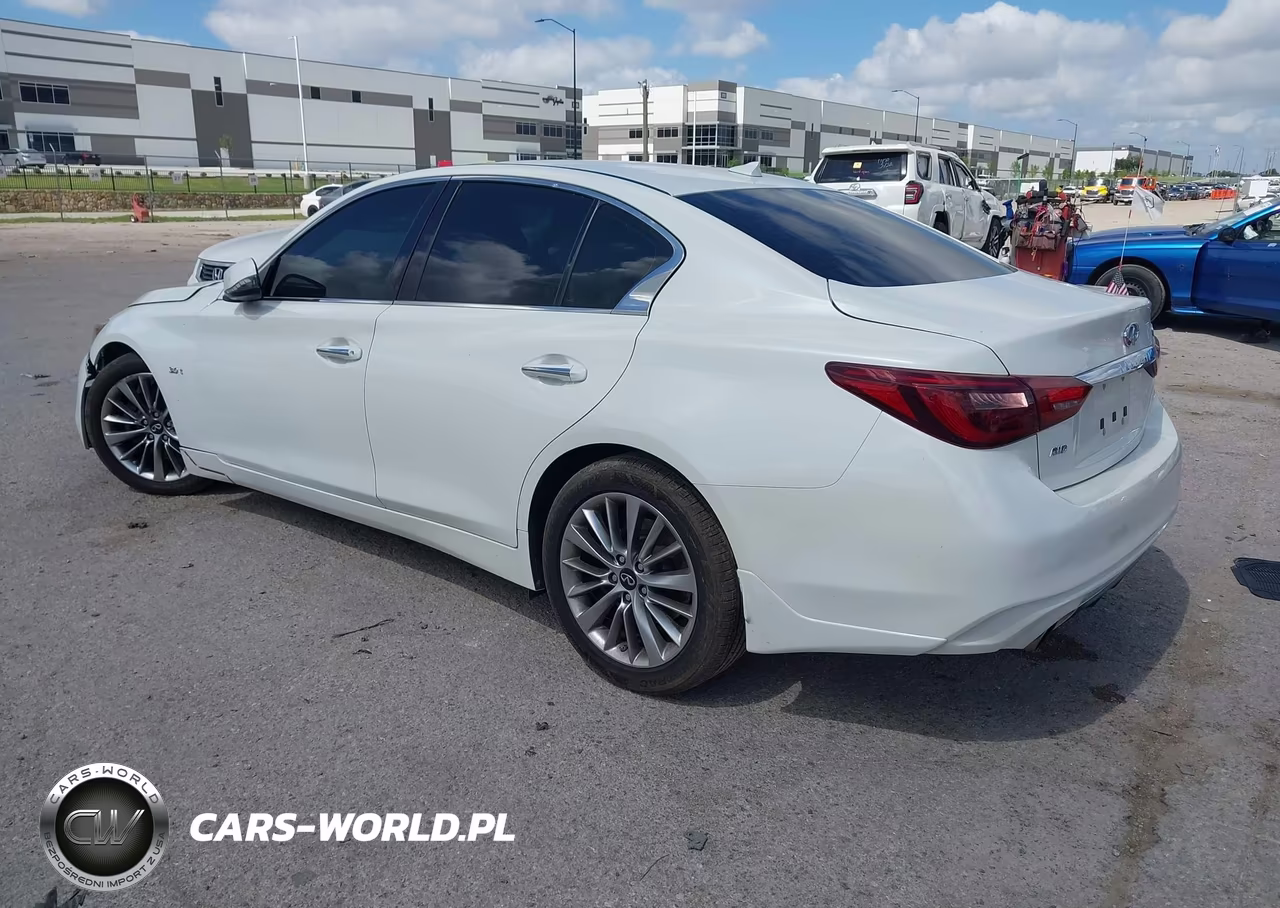 2018 Infiniti Q50 3.0T Luxe VIN:JN1EV7ARXJM434162 - 3