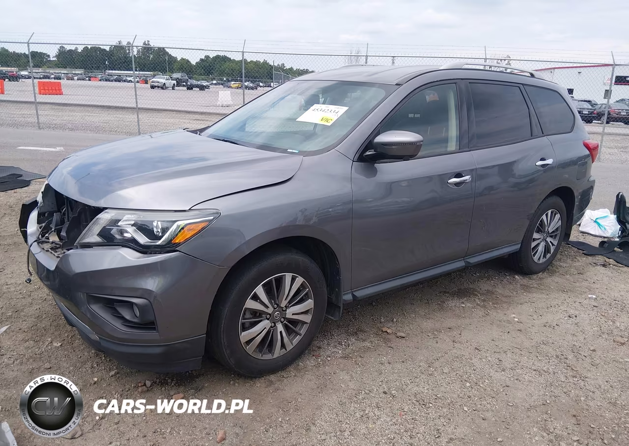 2019 Nissan Pathfinder Sl VIN:5N1DR2MN1KC602492 - 2