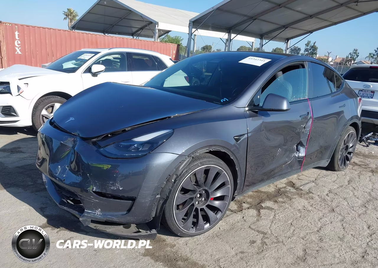 2021 Tesla Model Y Performance Dual Motor All-Wheel Drive VIN:5YJYGDEF7MF277514 - 2
