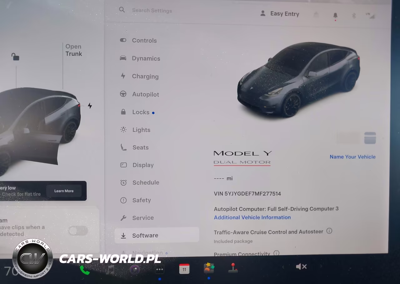 2021 Tesla Model Y Performance Dual Motor All-Wheel Drive VIN:5YJYGDEF7MF277514 - 7
