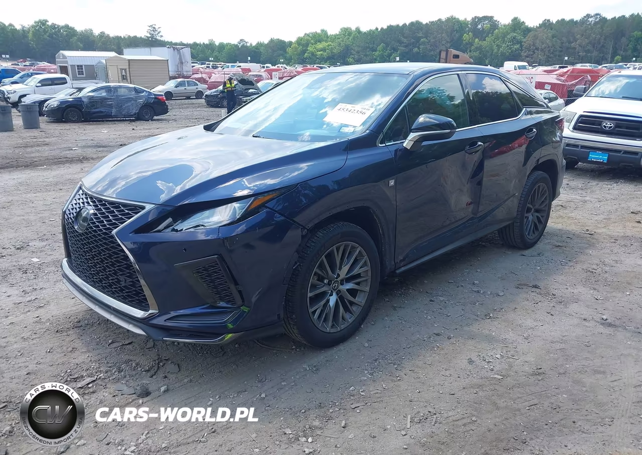 2020 Lexus Rx 350 F Sport VIN:2T2SZMDA2LC252377 - 2