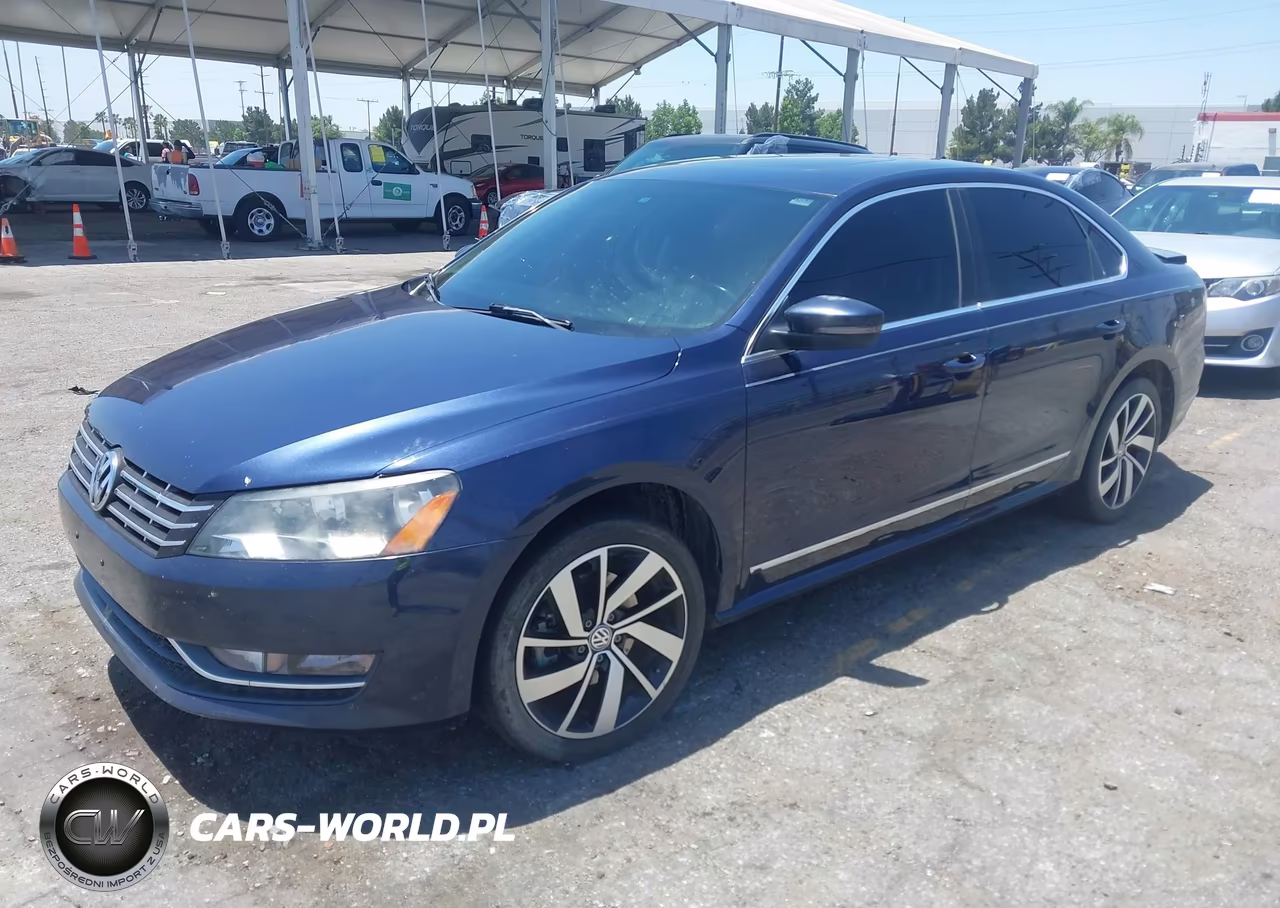 2013 Volkswagen Passat 2.0L Tdi Sel Premium VIN:1VWCN7A33DC112566 - 2