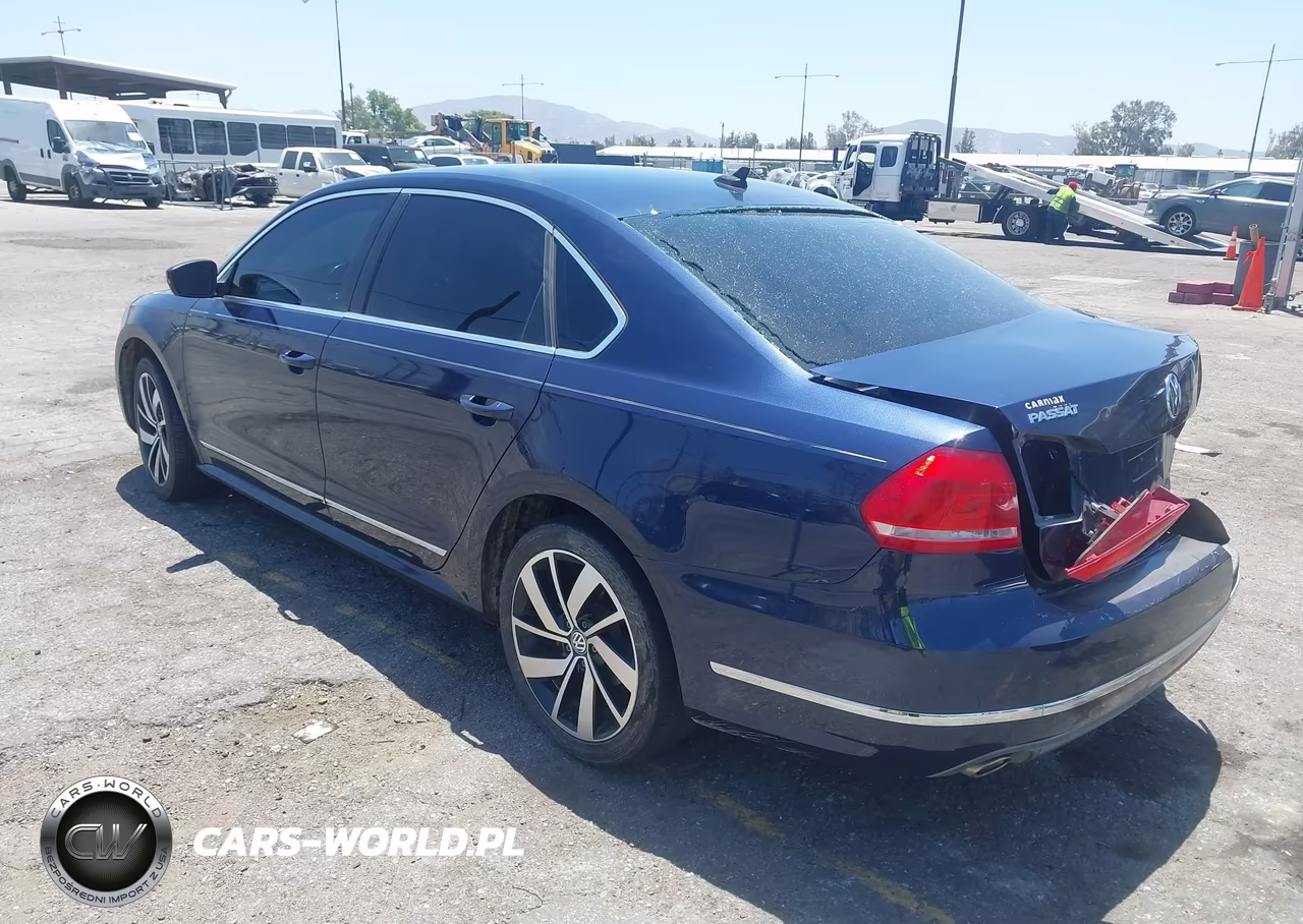 2013 Volkswagen Passat 2.0L Tdi Sel Premium VIN:1VWCN7A33DC112566 - 3