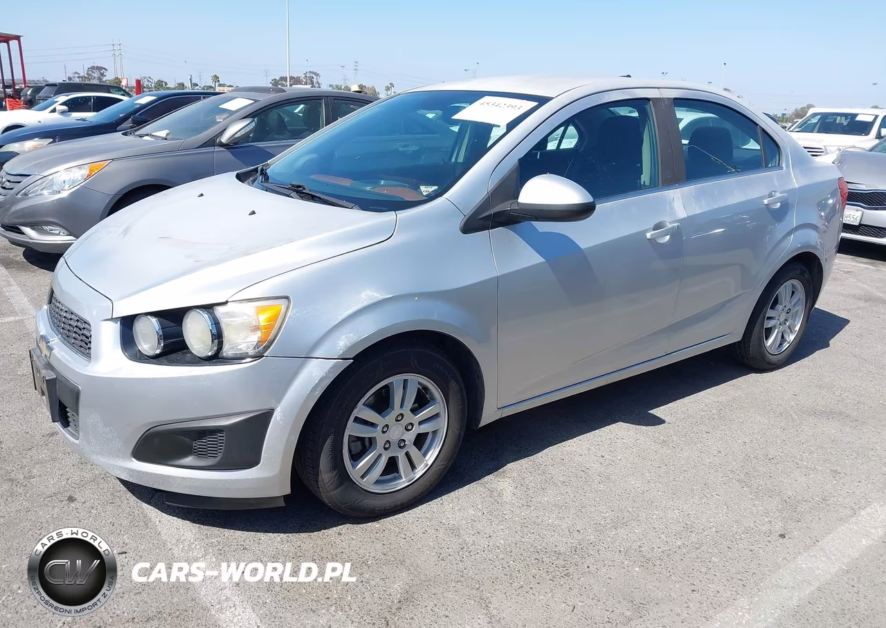 2012 Chevrolet Sonic 2Lt VIN:1G1JC5SH9C4193279 - 2