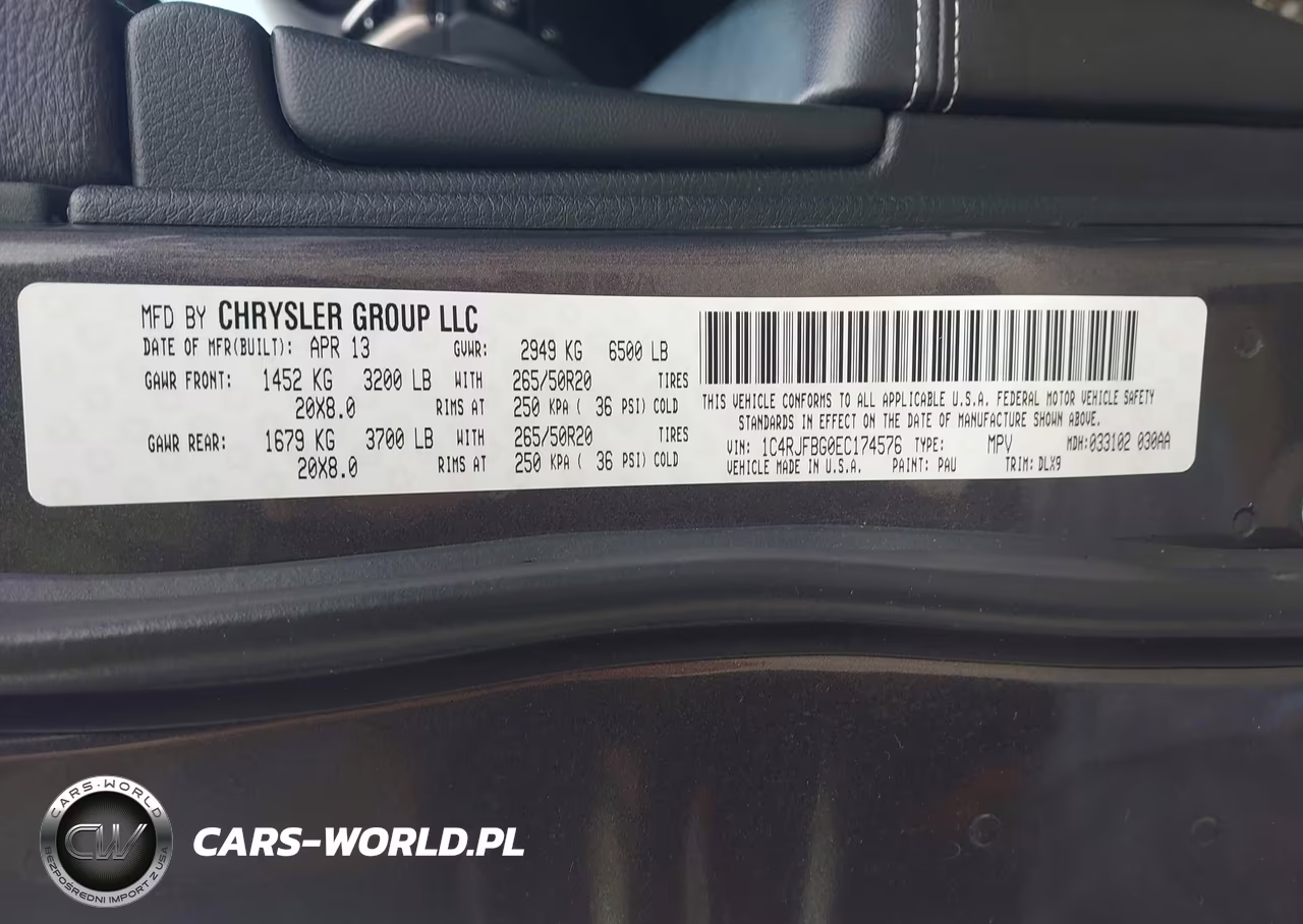 2014 Jeep Grand Cherokee Limited VIN:1C4RJFBG0EC174576 - 9