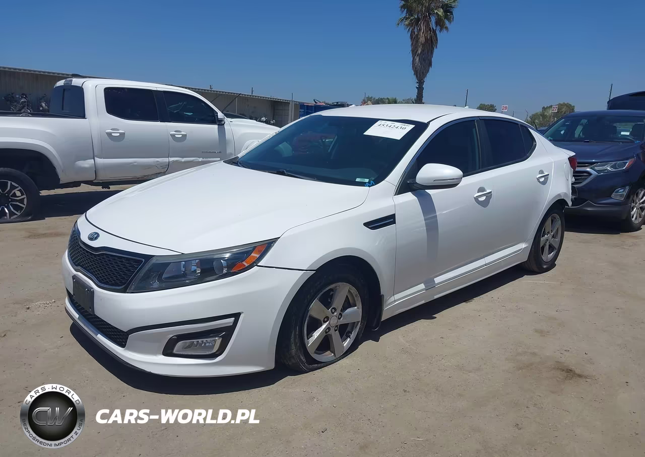 2015 Kia Optima Lx VIN:5XXGM4A72FG408920 - 2