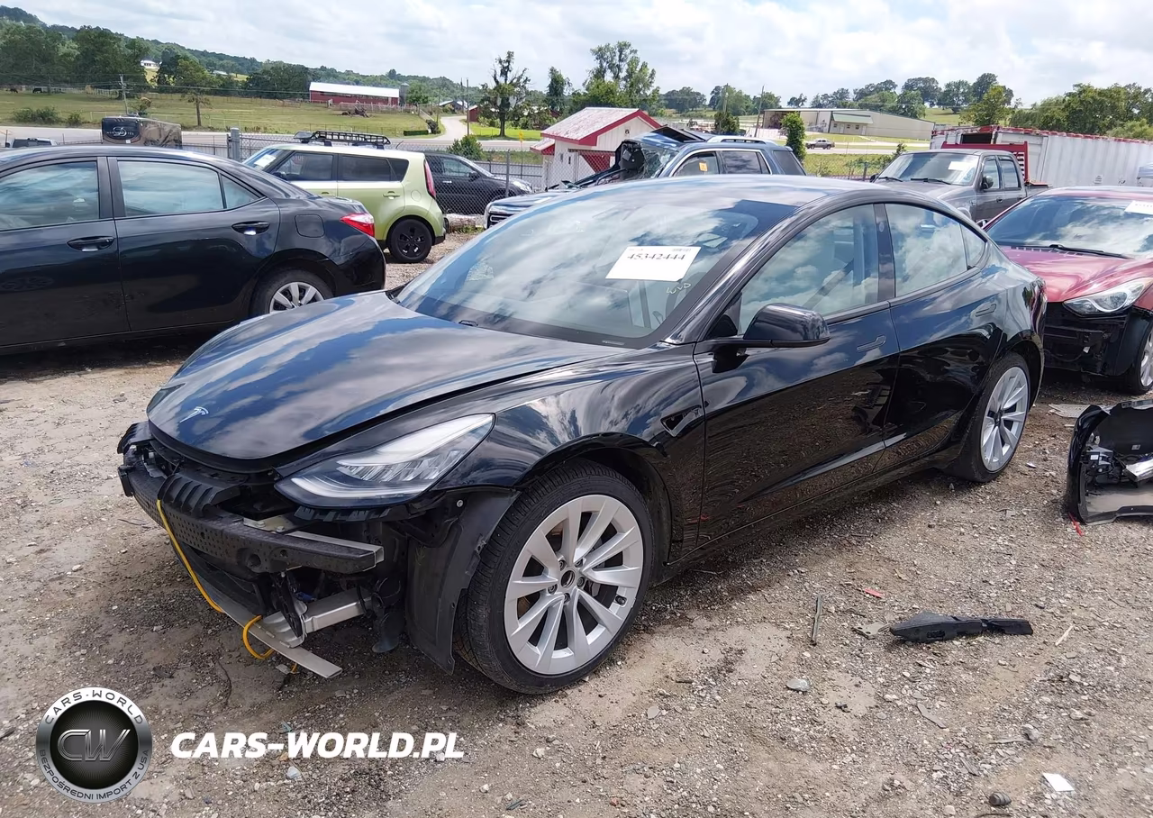2021 Tesla Model 3 Long Range VIN:5YJ3E1EB5MF860398 - 2