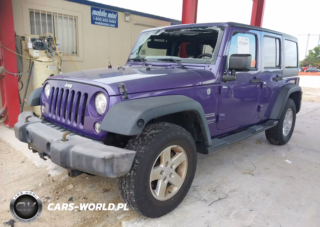 2017 Jeep Wrangler Unlimited Sport 4X4 VIN:1C4BJWDG5HL598130 - 2