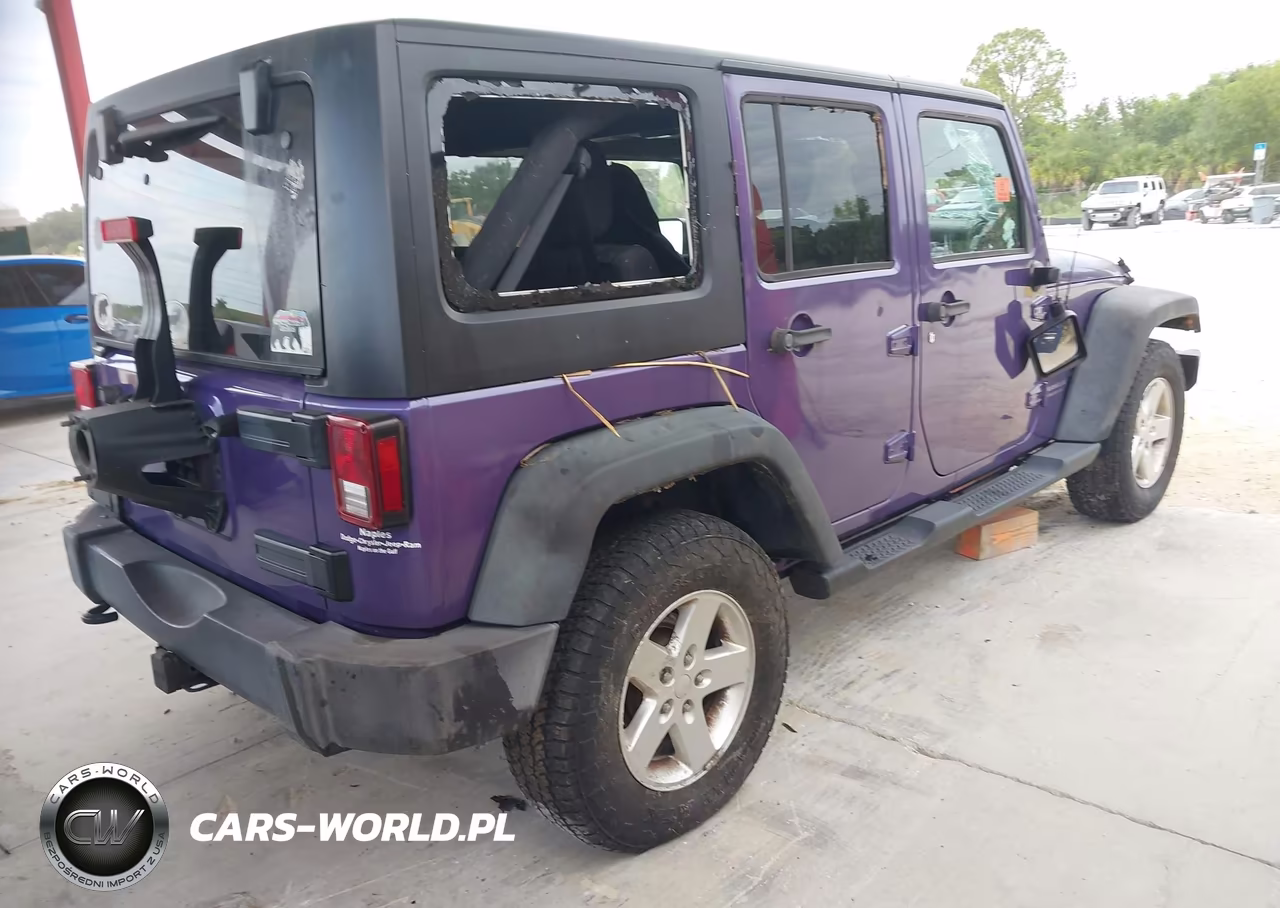 2017 Jeep Wrangler Unlimited Sport 4X4 VIN:1C4BJWDG5HL598130 - 4
