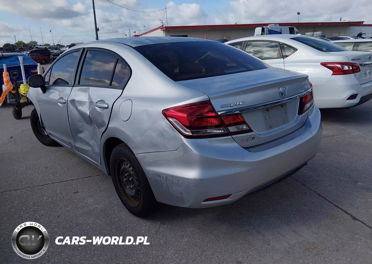 2013 Honda Civic Lx VIN:2HGFB2F56DH579453 - 3