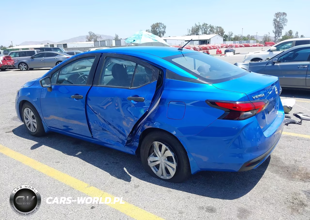 2021 Nissan Versa S Xtronic Cvt VIN:3N1CN8DV6ML860659 - 3