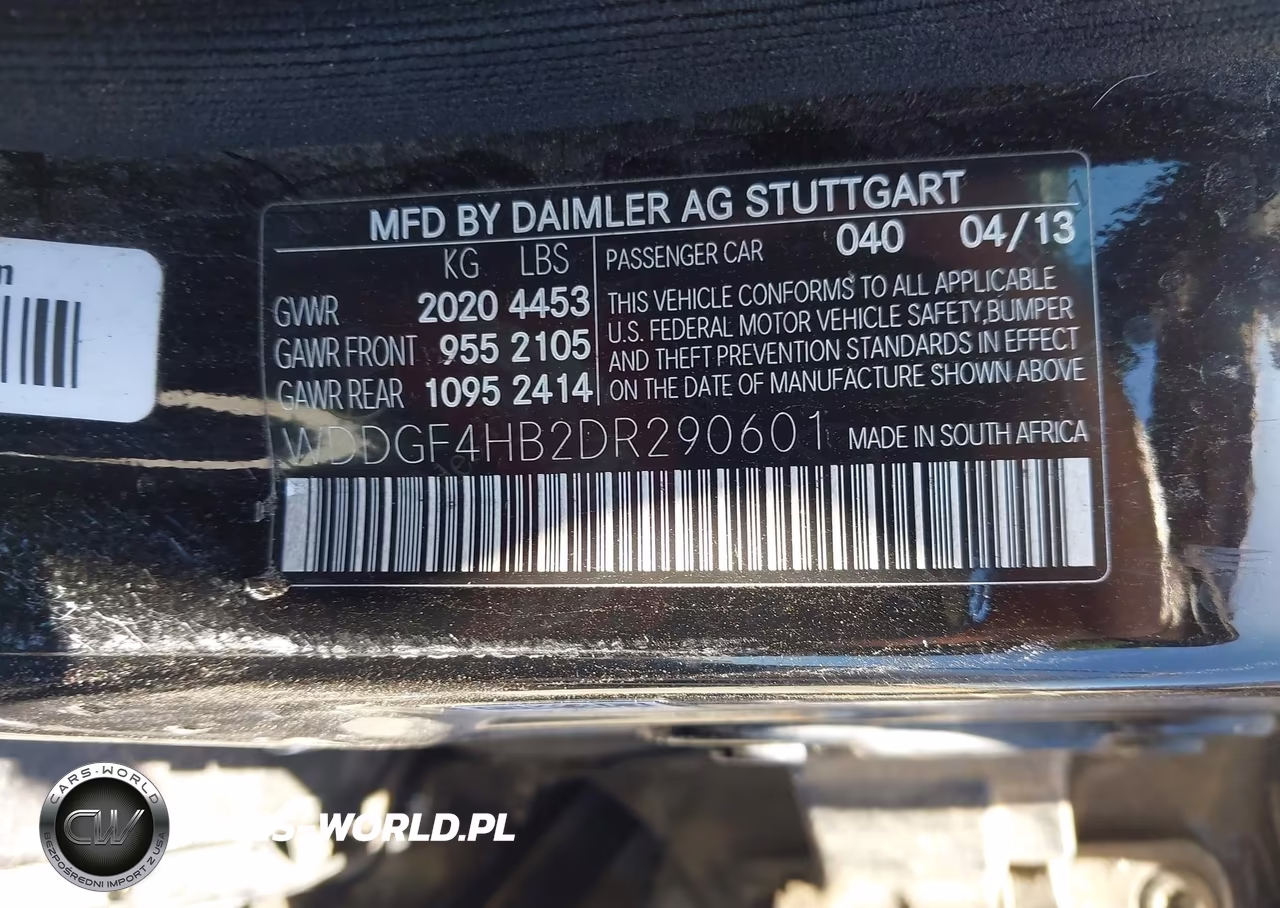 2013 Mercedes-Benz C 250 Sport VIN:WDDGF4HB2DR290601 - 9