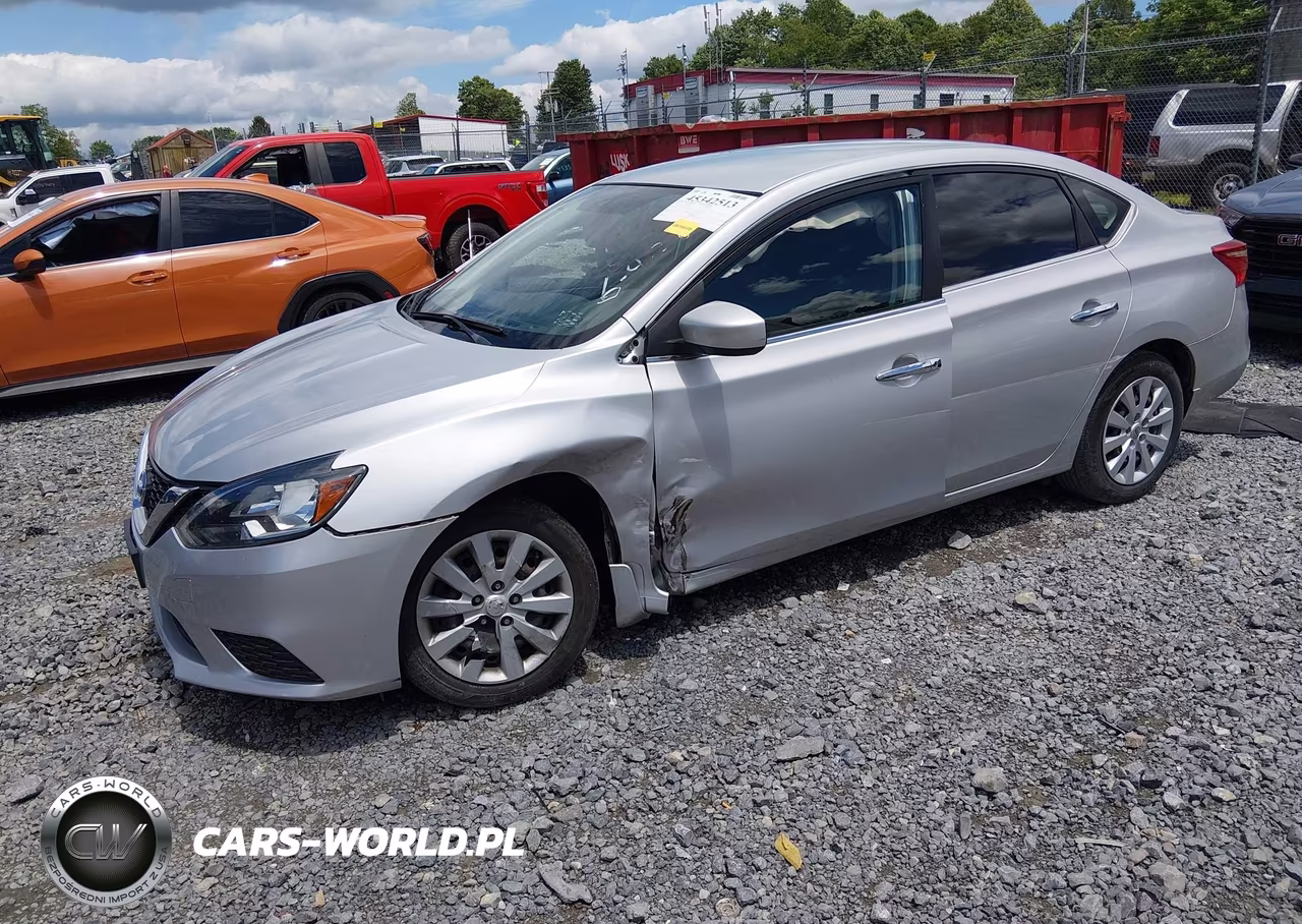 2019 Nissan Sentra S VIN:3N1AB7APXKY327312 - 2