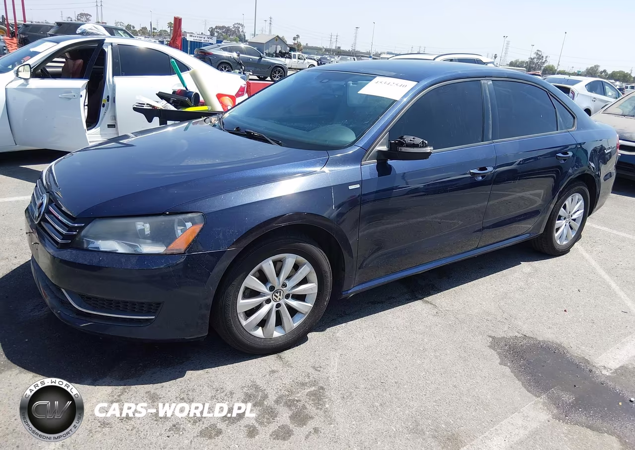 2014 Volkswagen Passat 1.8T Wolfsburg Edition VIN:1VWAT7A35EC031891 - 2