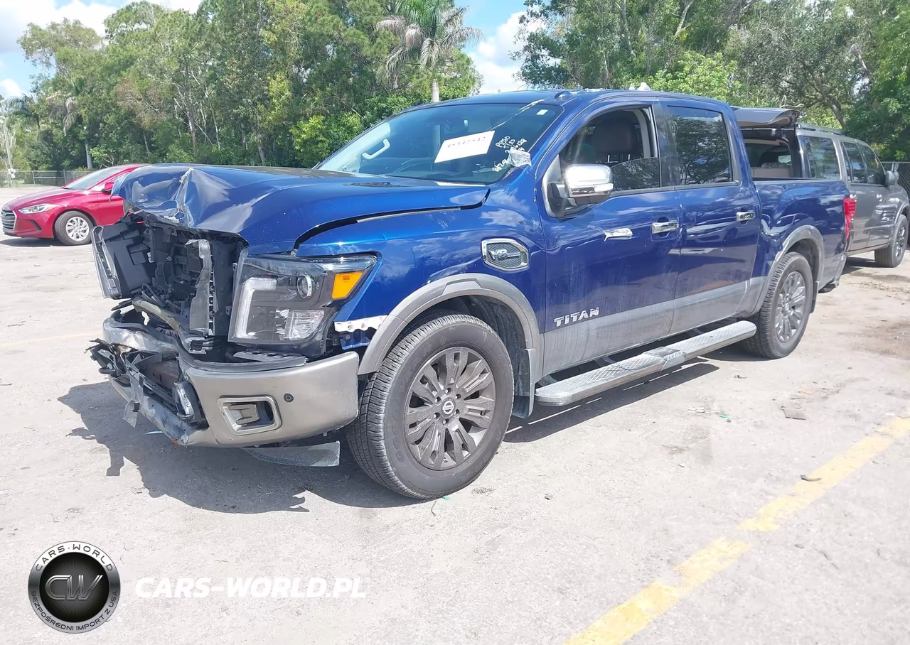2017 Nissan Titan Platinum Reserve VIN:1N6AA1E61HN571173 - 2