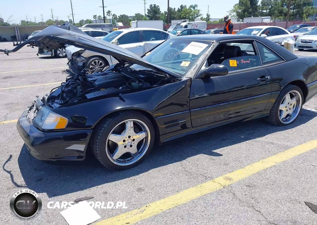 1999 Mercedes-Benz Sl 500 VIN:WDBFA68F3XF175092 - 2