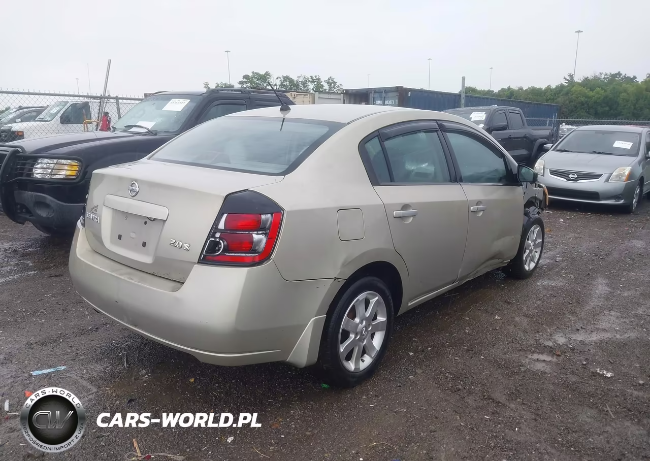 2007 Nissan Sentra 2.0S VIN:3N1AB61E47L612035 - 4