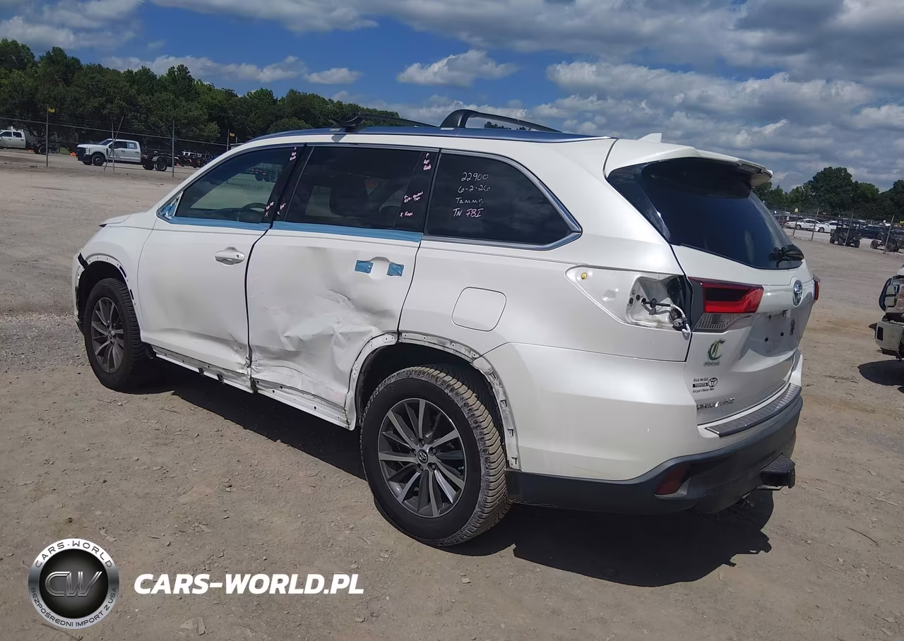 2018 Toyota Highlander Xle VIN:5TDKZRFH9JS534483 - 3